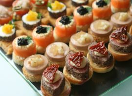 How to choose the best canapes for your next event!