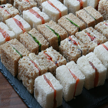 Canapes Mini club sandwich, perfect for cocktail party and afternoon tea